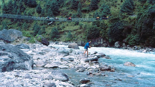 Fishing in Nepal